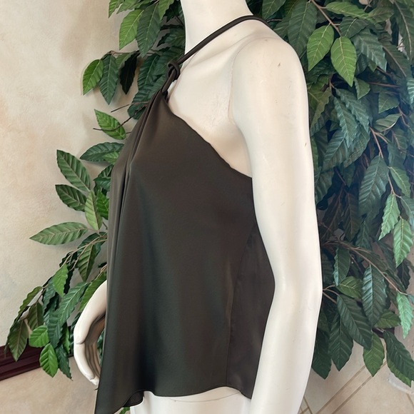 WHBM RING DETAIL HALTER TOP - Picture 7 of 12